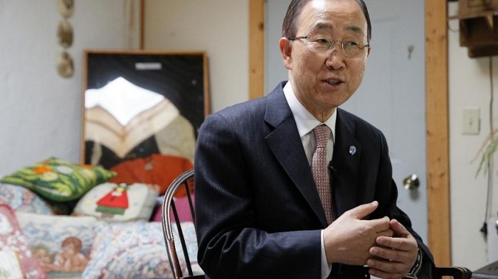 UN chief Ban Ki-moon arrives in Sri Lanka